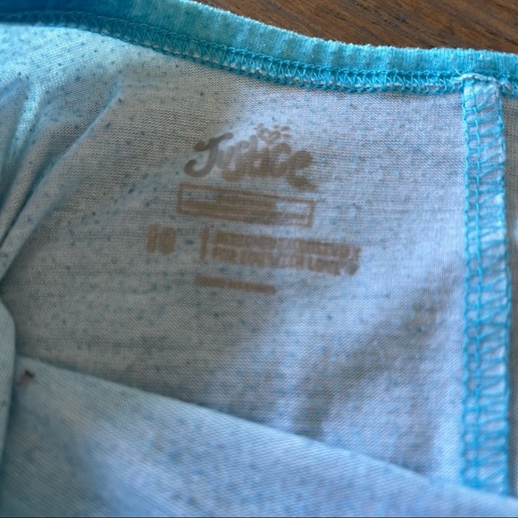 Justice size 10 unicorn pug three piece pajama set - Picture 4 of 12